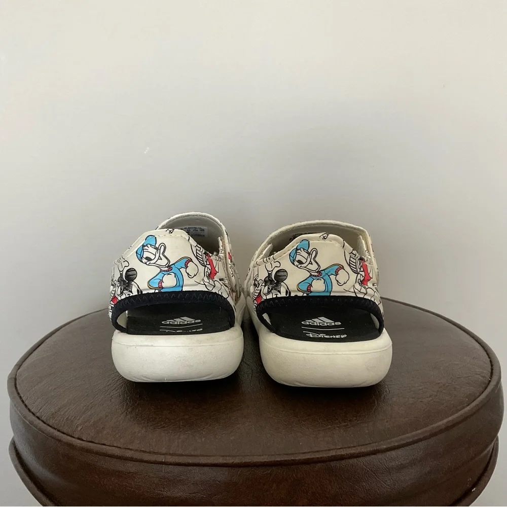 Adidas Disney White, Black Character Water Sandals Mickey Mouse Size 13